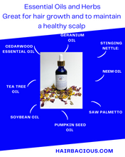 Load image into Gallery viewer, Hairbacious Herbal Hair Growth oil